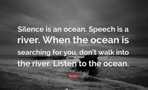Rumi : on Silence