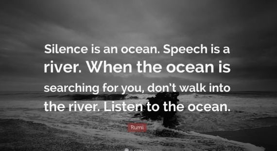 Rumi : on Silence